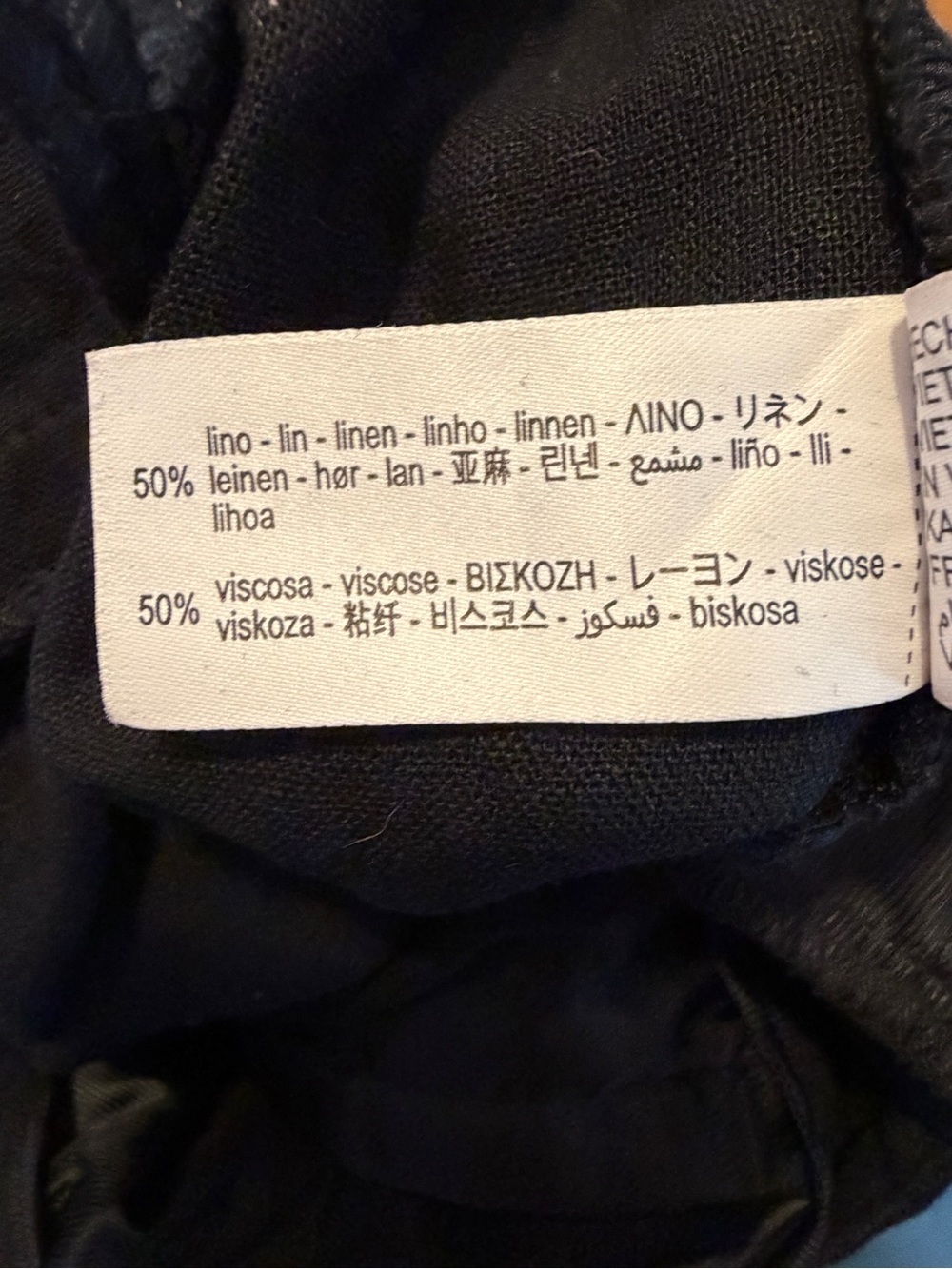 Zara Black Cropped Ankle Pants - Picture 9 of 9